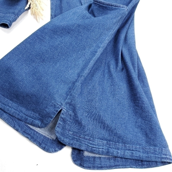 New J. Jill Denim Sheath Chambray Midi Dress Size XS - Picture 10 of 14